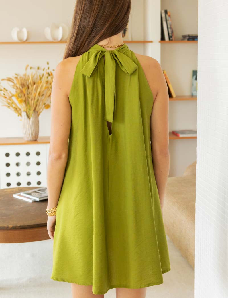 Vestido pistacho Girly