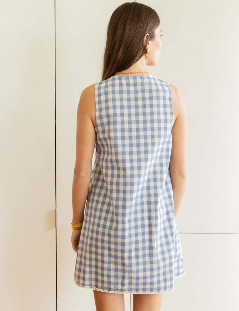 Vestido azul verano